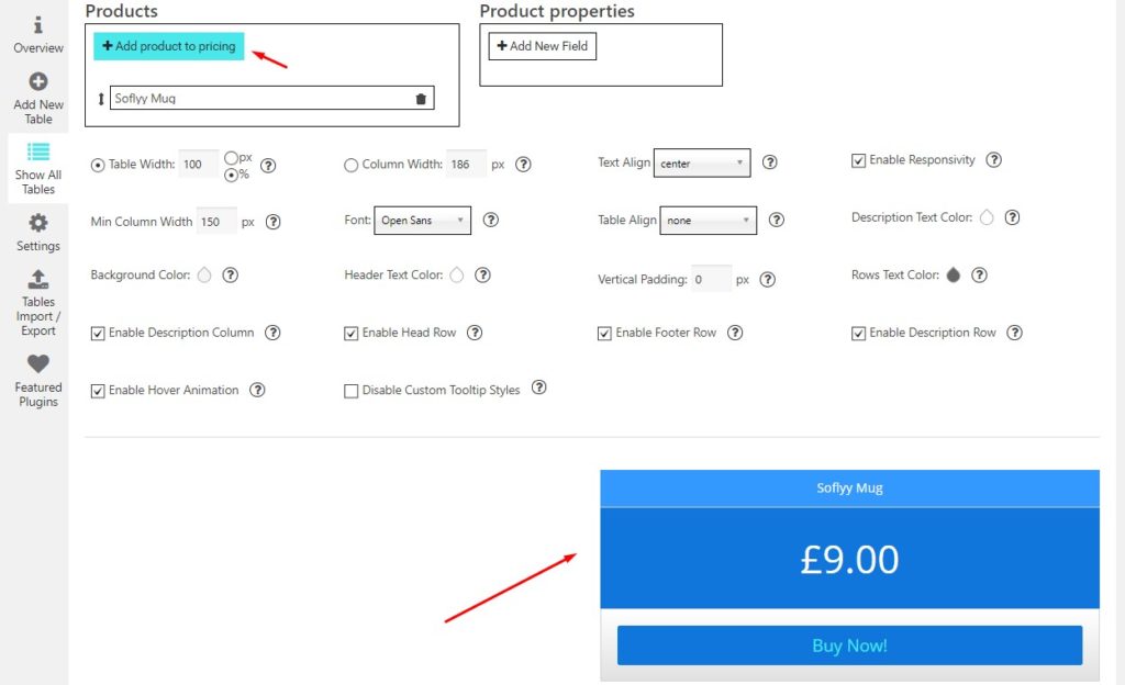 Product_properties