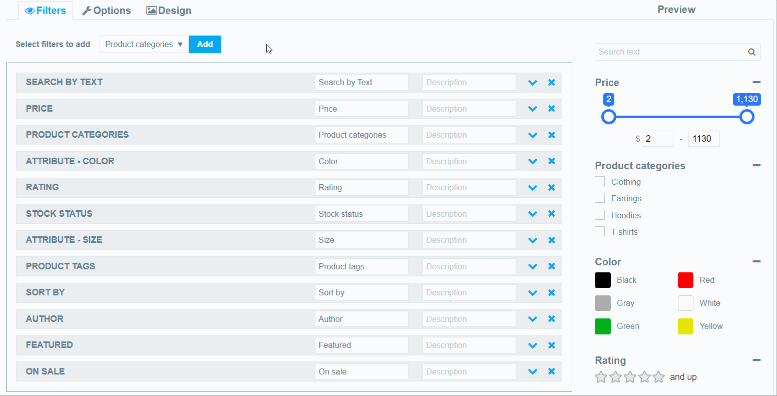 Product Filter for Woocommerce