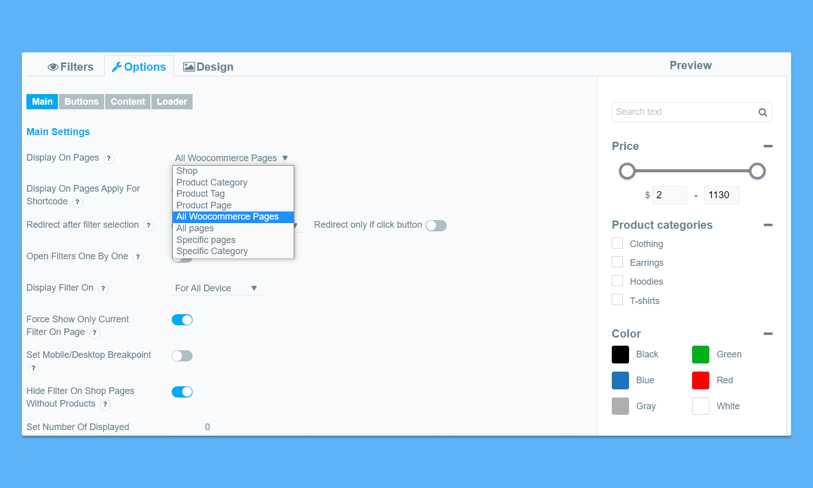 Ajax Product Filter