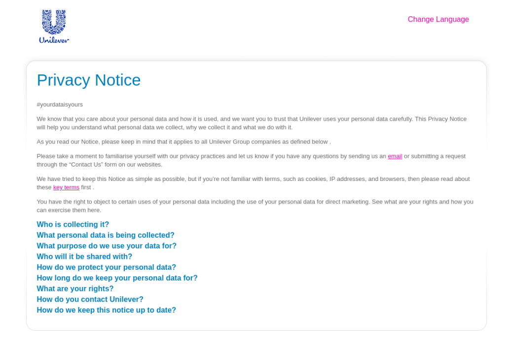 Privacy Policy