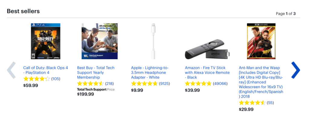 bestsellers
