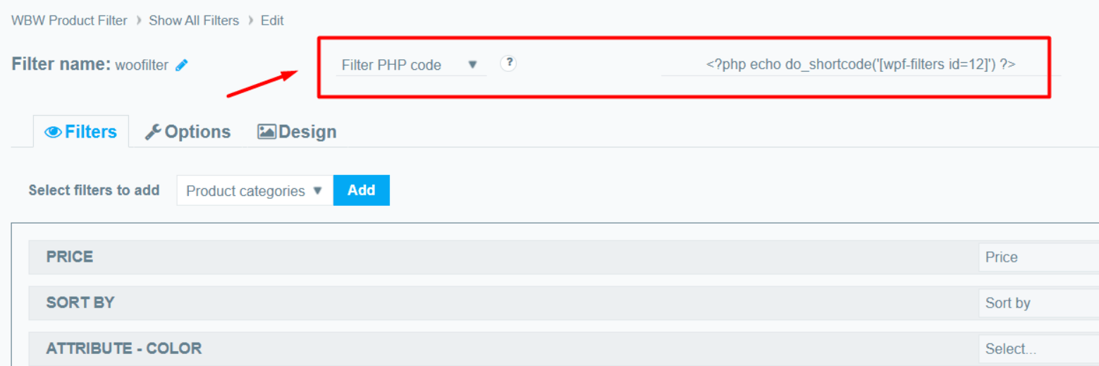 php shortcode