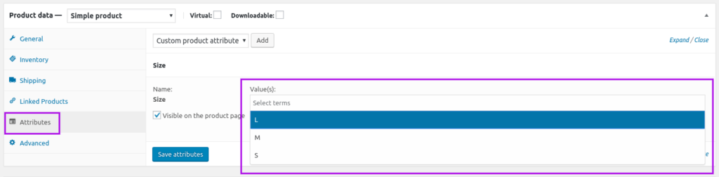 Product data