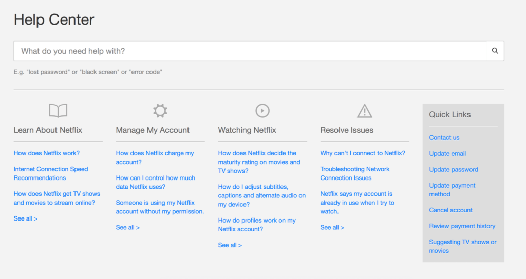 Netflix-FAQ