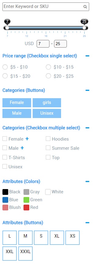 Main pros and cons of sidebar and horisontal toolbar