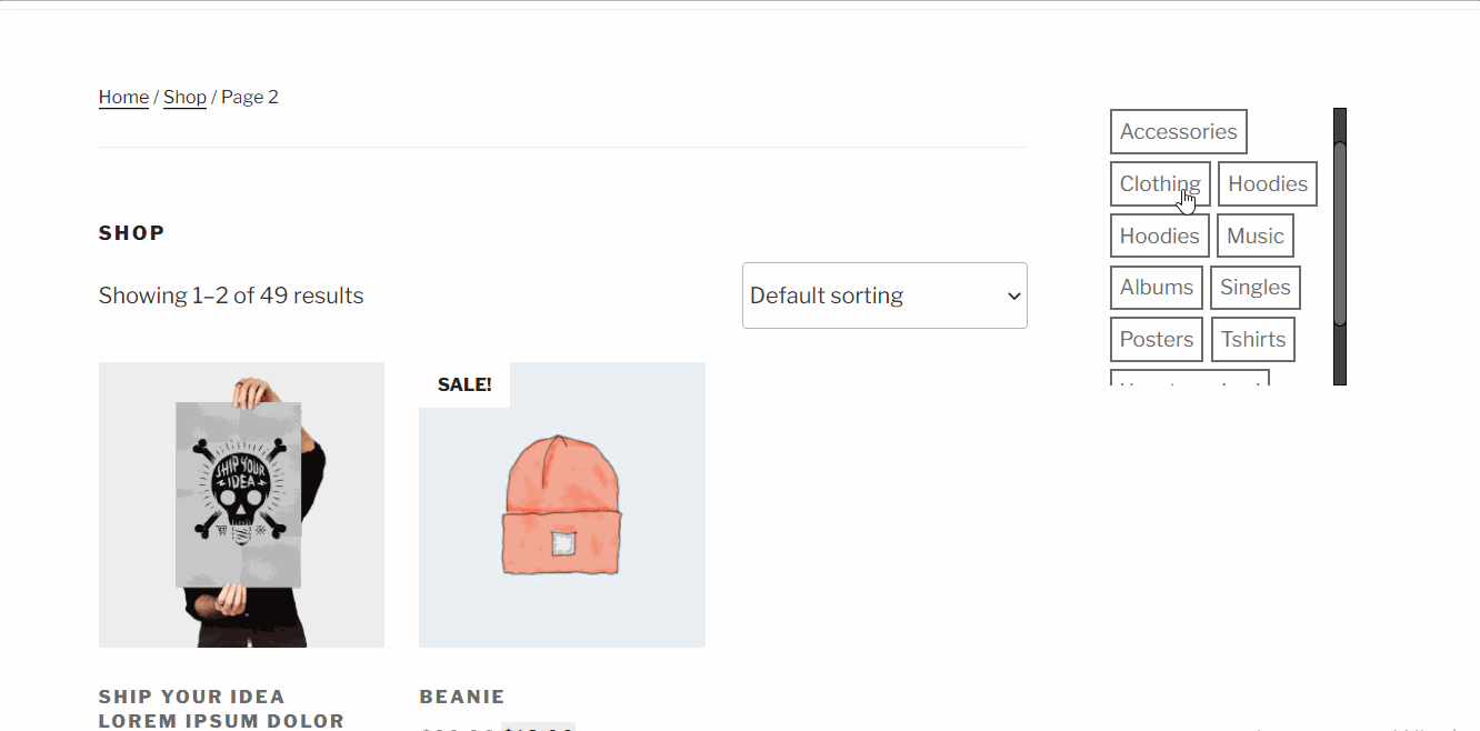 Private products