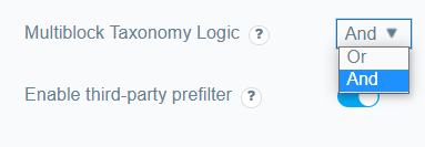 Taxonomy logic