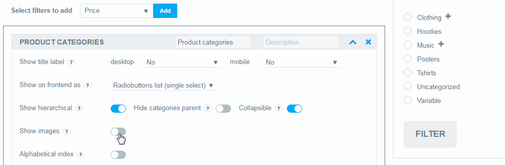 Show images example