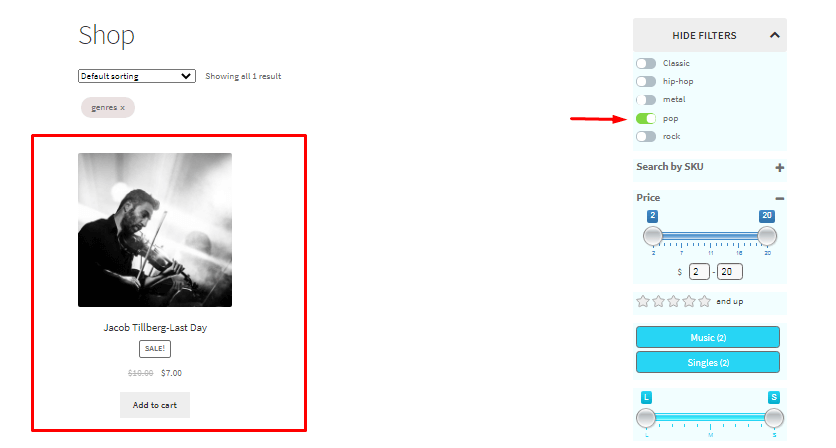 Work on frontend