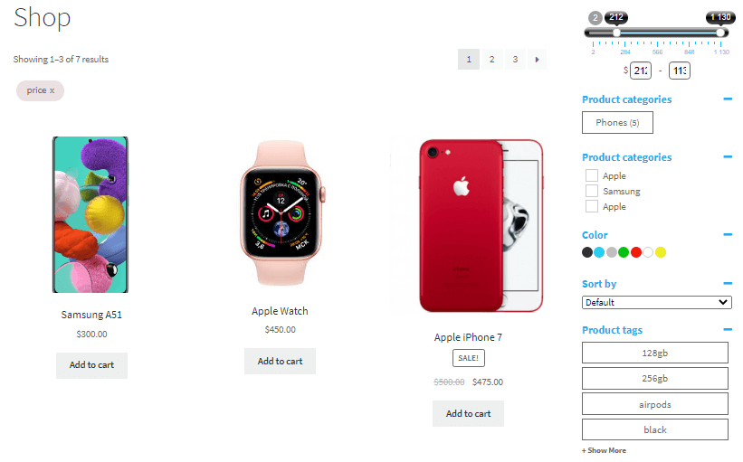 Frontend Shop