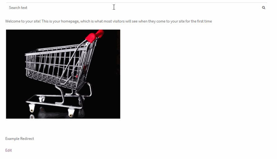 Redirect Work at frontend