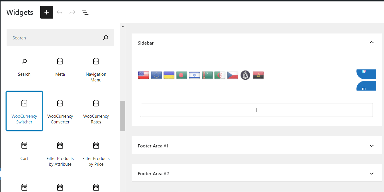 Add widget