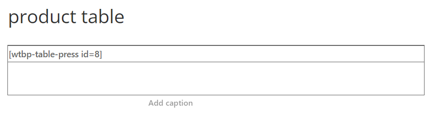 Paste shortcode