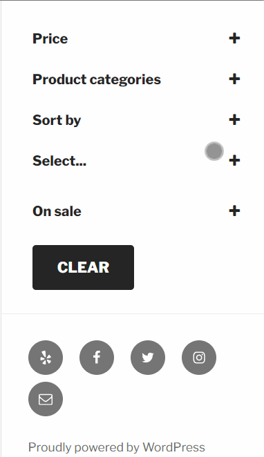 Collapse dropdown
