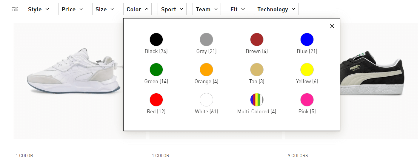 Color sample