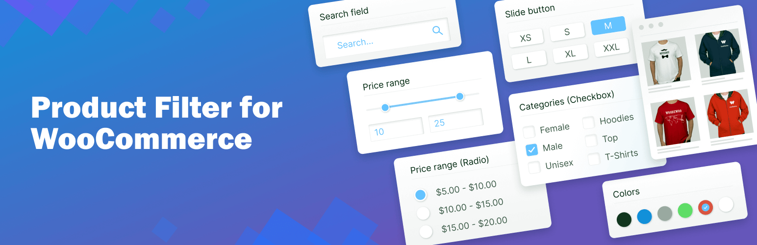 WooCommerce dynamic filters banner