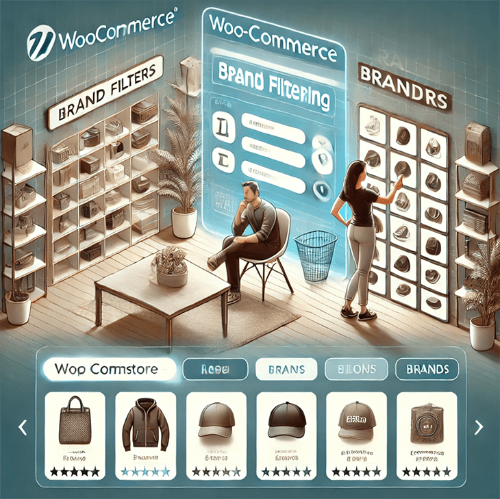 WooCommerce shop brand filter
