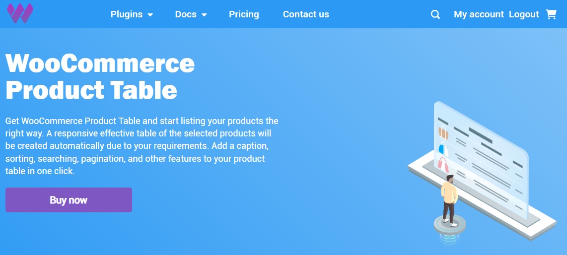WooCommerce Product Table Pro plugin