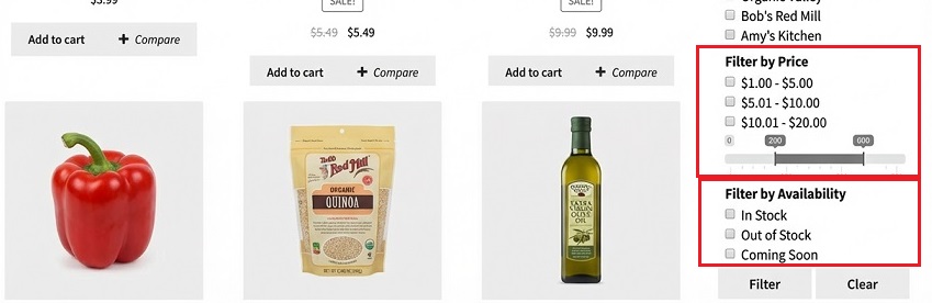 Product Filter for WooCommerce Food Shops - Filter by Availability