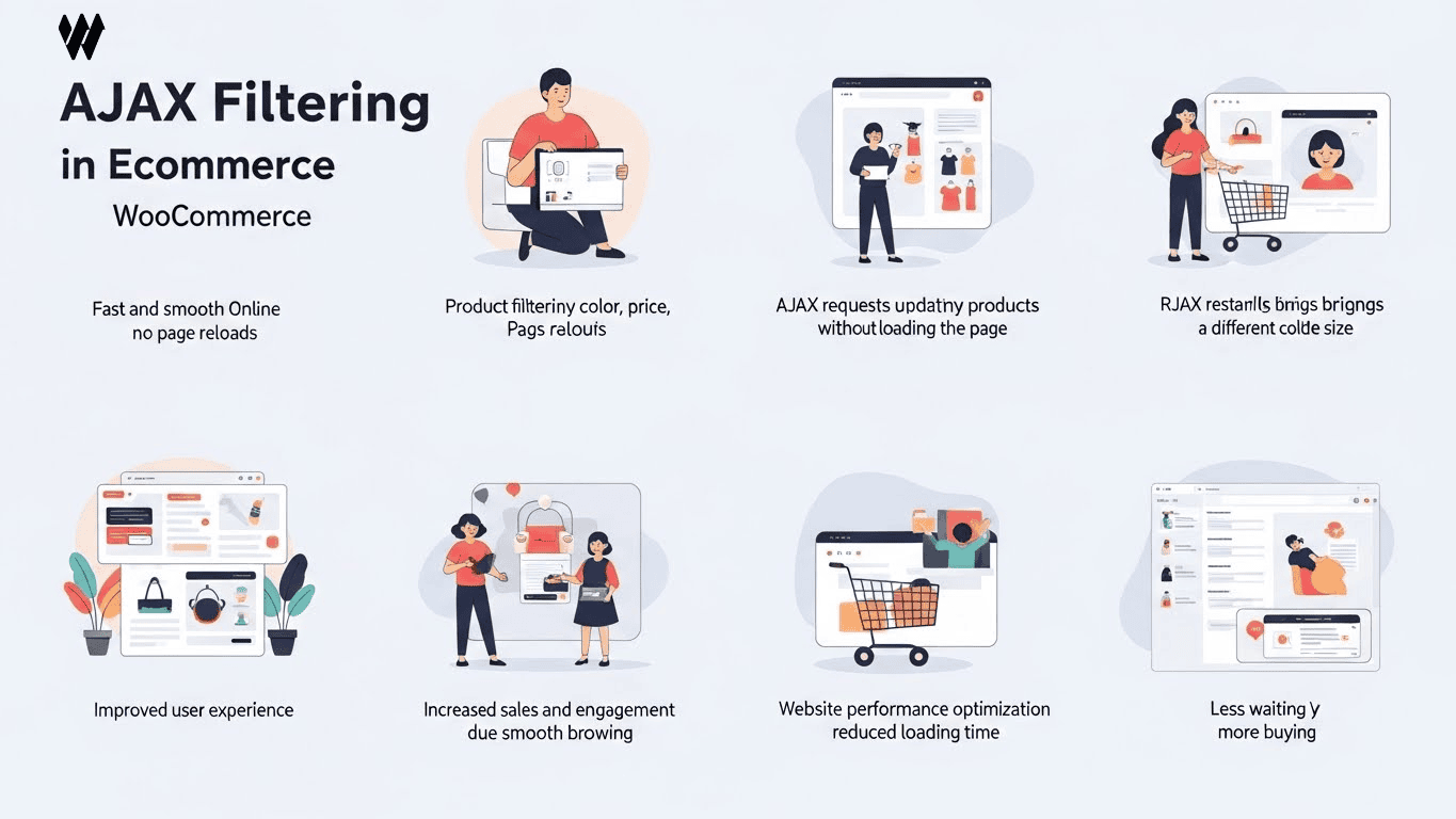 Efficient AJAX product filtering for WooCommerce stores, enhancing user experience with fast, smooth.